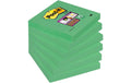 3M Post-it Haftnotiz Super Sticky grün 6 Blocks à 90 Blatt, 76x76mm