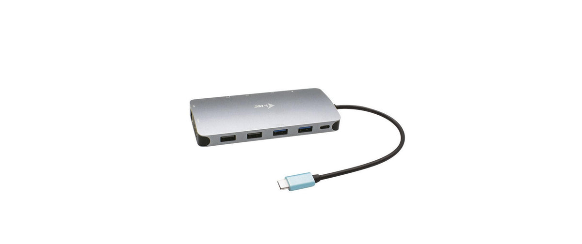 i-tec USB C Metal Nano Docking Station 2x DP, 1xHDMI