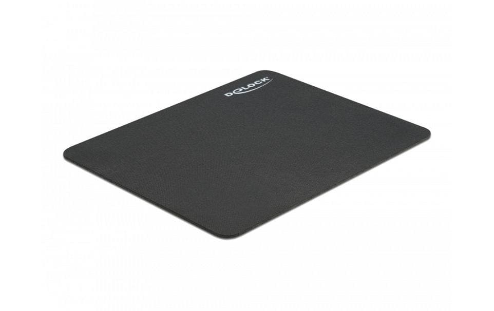 Delock Mousepad 220 x 180 mm schwarz, eckig