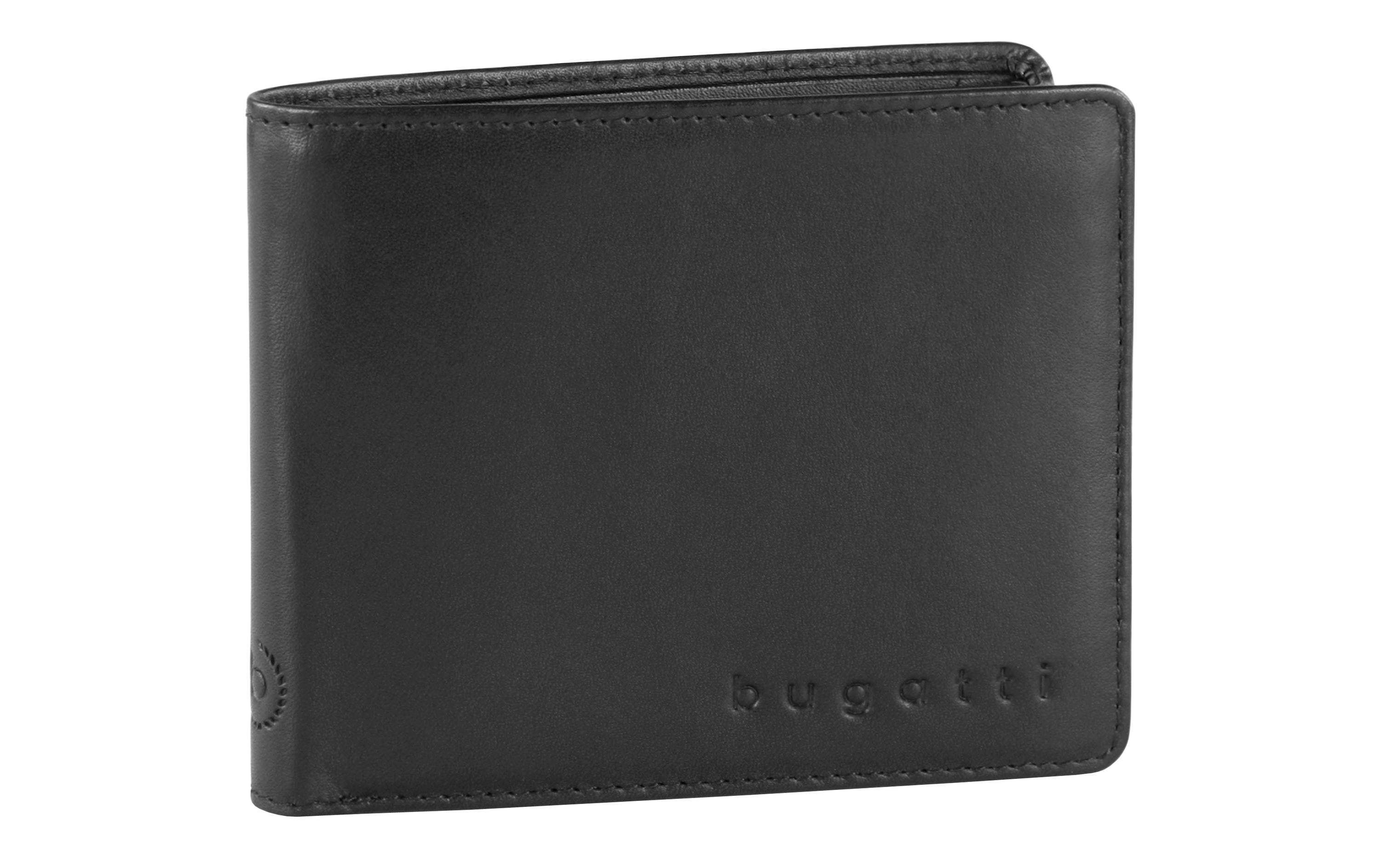 Buaggti Primo RFID Scheintasche+Klappe M schwarz