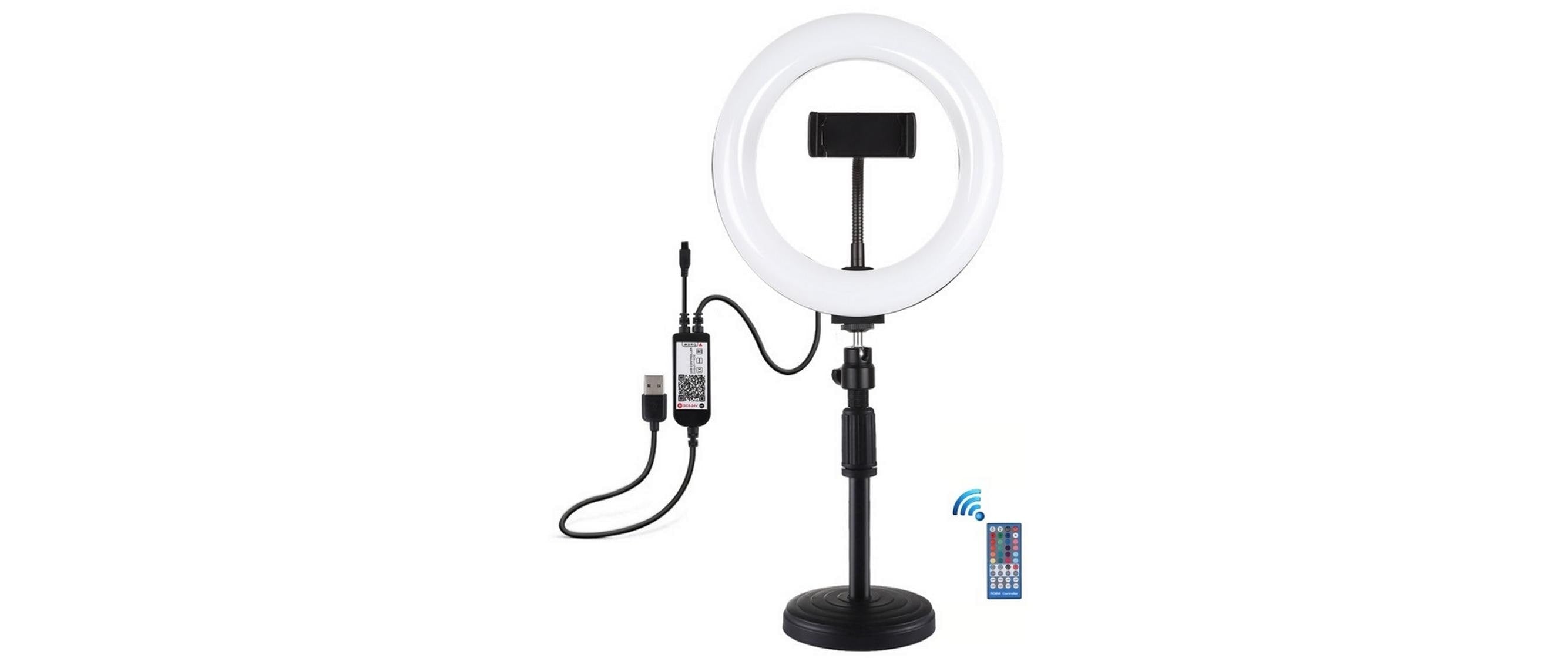 Puluz LED Bi-Color Ringlicht USB (20cm)