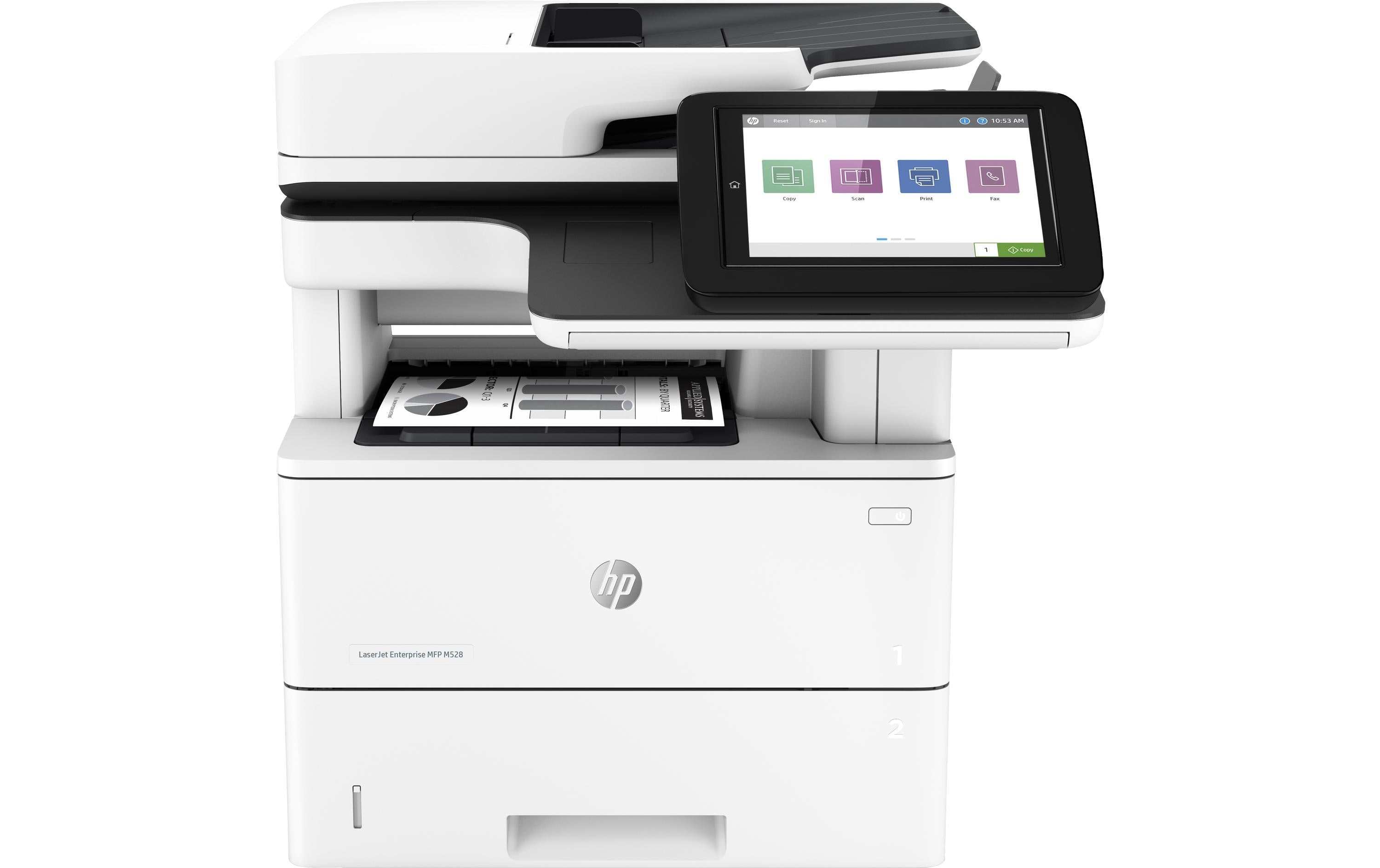 HP LaserJet Enterprise MFP M528dn A4, USB 2.0, LAN, AirPrint, ePrint