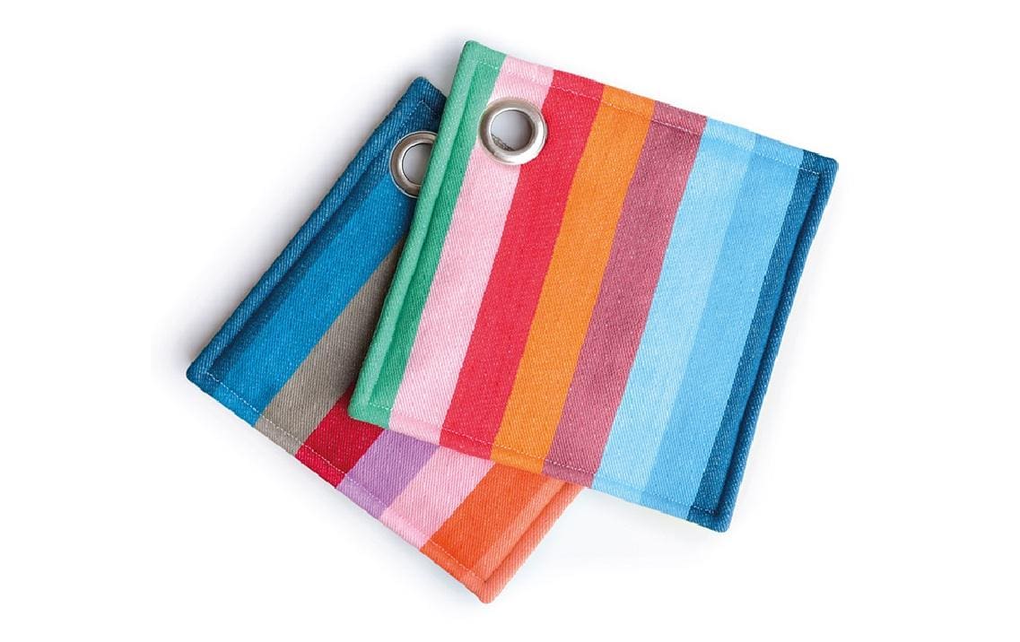 Remember Topflappen 2er Set Nr.2 185x185x20mm, Baumwolle