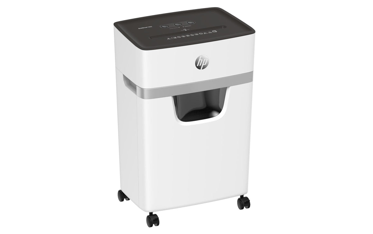 HP Aktenvernichter OneShred 15CC bis 15 Blatt, 20 Liter, Sicherheitsstufe 4