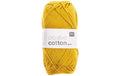 RICO Creative Cotton AR, senf 50 g, 85 m, 100 % CO gaze