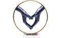 Kare Elements Heart Hand, Polyresin, Marmor 34 x 32 x 11 cm (HxBxT)