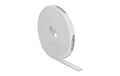 Delock Klettband, 10mx15mm Auf Rolle Weiss
