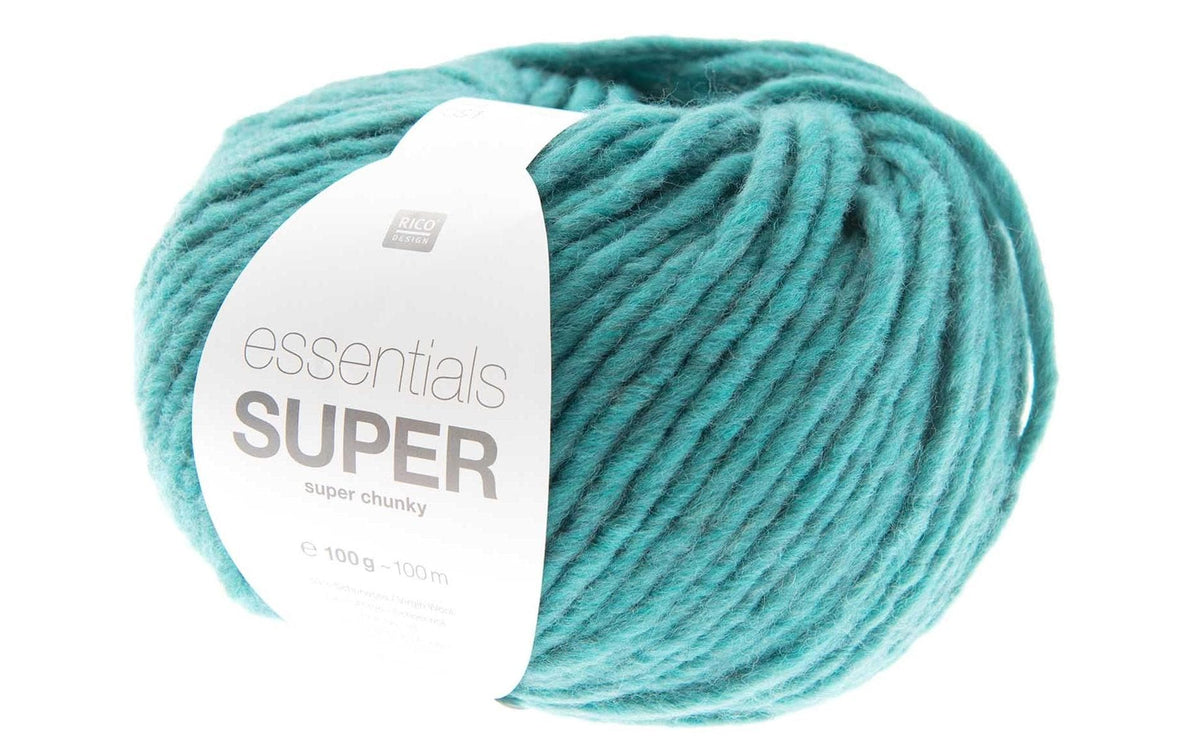 RICO Essentials Super Super Chunky alge 100 g, 90 m,  50 % WO, 50 % PAN