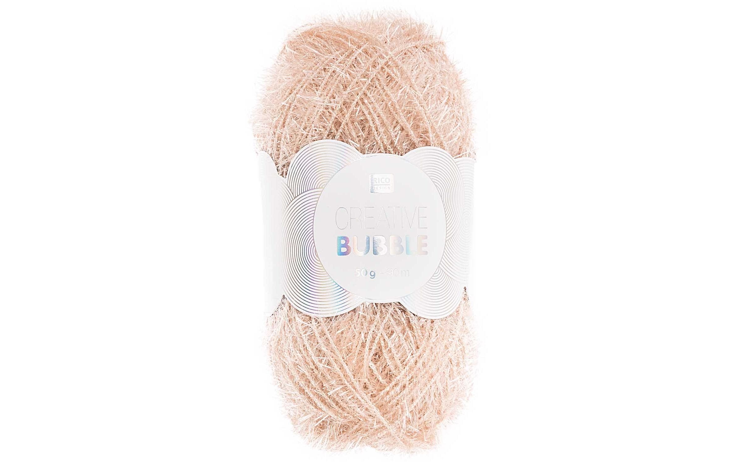 RICO Creative Bubble, sand 50 g, 90 m, 100 % PES