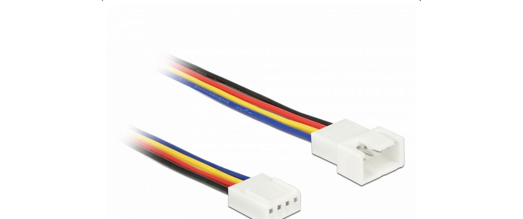 Delock PWM-Kabel für CPU und Gehäuse-Lüfter 50cm, 4-Pin, 3Pin ohne PWM kompatibel