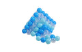 Bälleset ca. 6 cm - 100 balls soft blue/blue/transparent