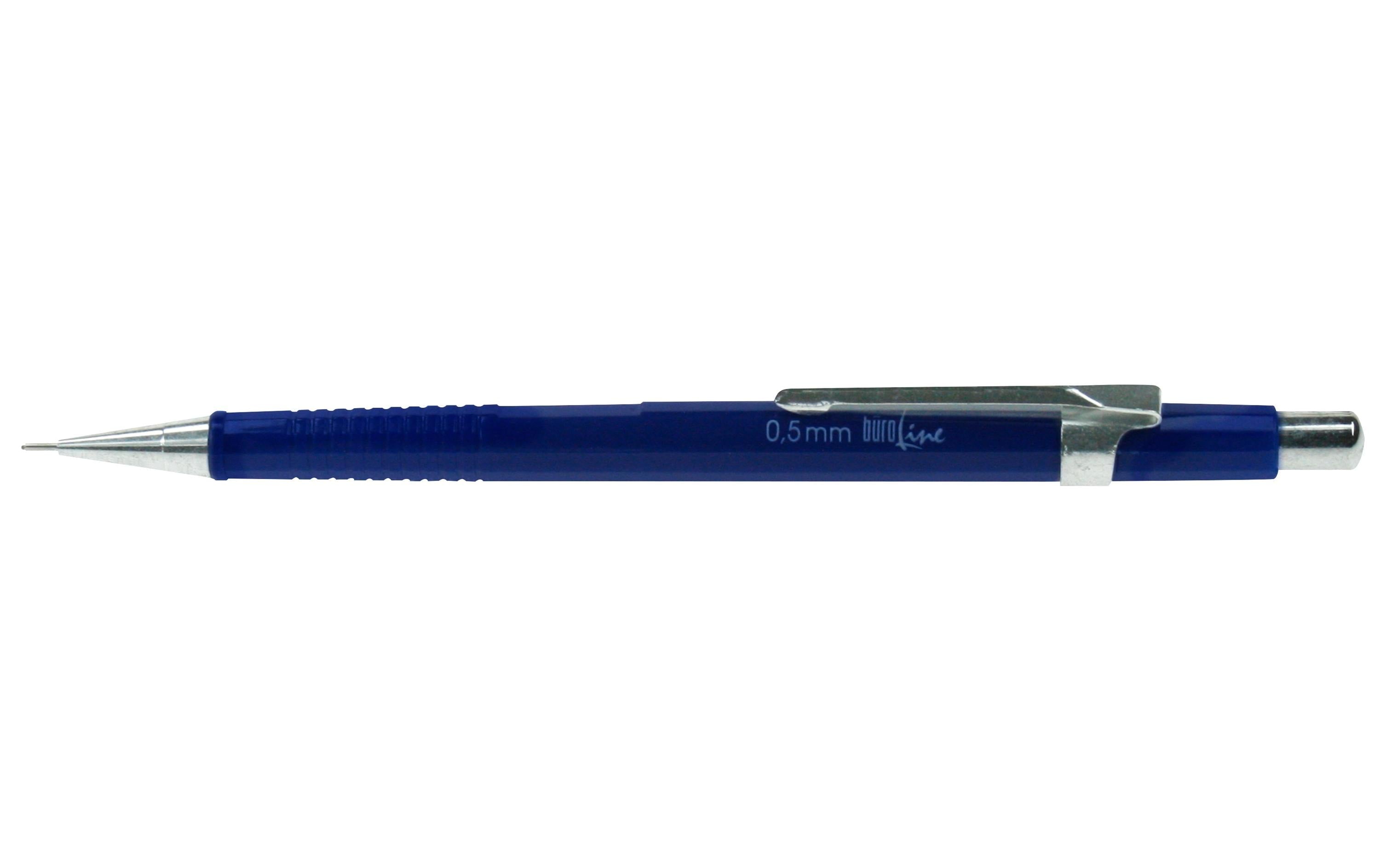 Büroline Druckbleistift 0.5 mm Blau, 1 Stück