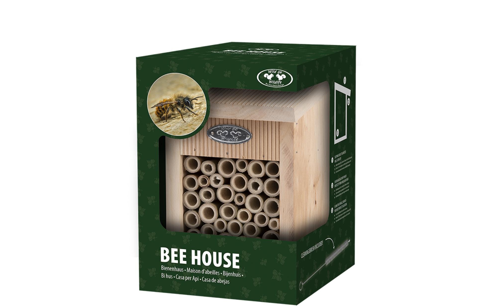 Esschert Design Bienenhaus 15,9 x 15,9 x 22,0 cm