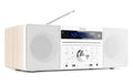 Audizio Prato DAB+ Radio mit BT u. CD, weiss