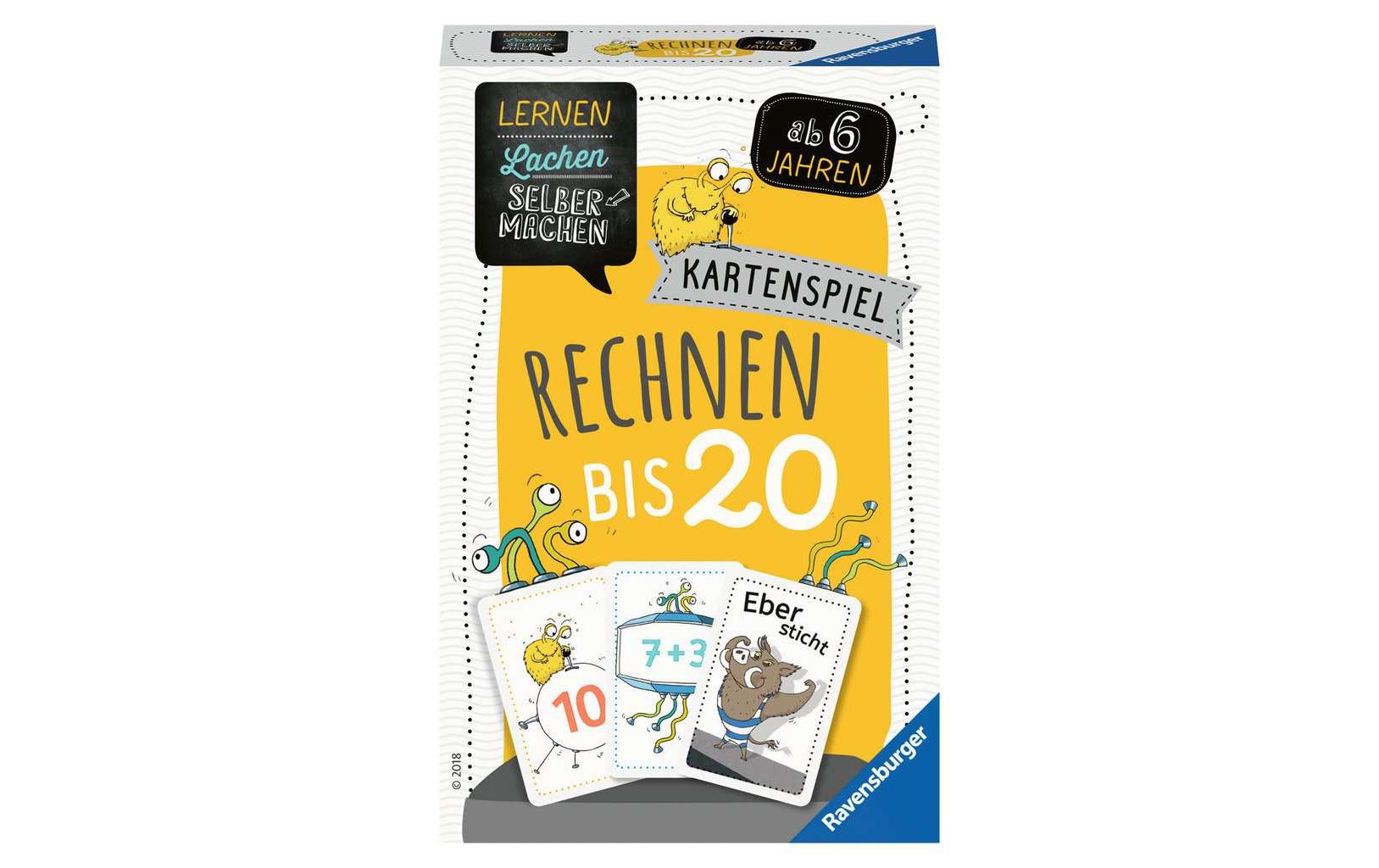 Rechnen bis 20 Alter ab: 6+