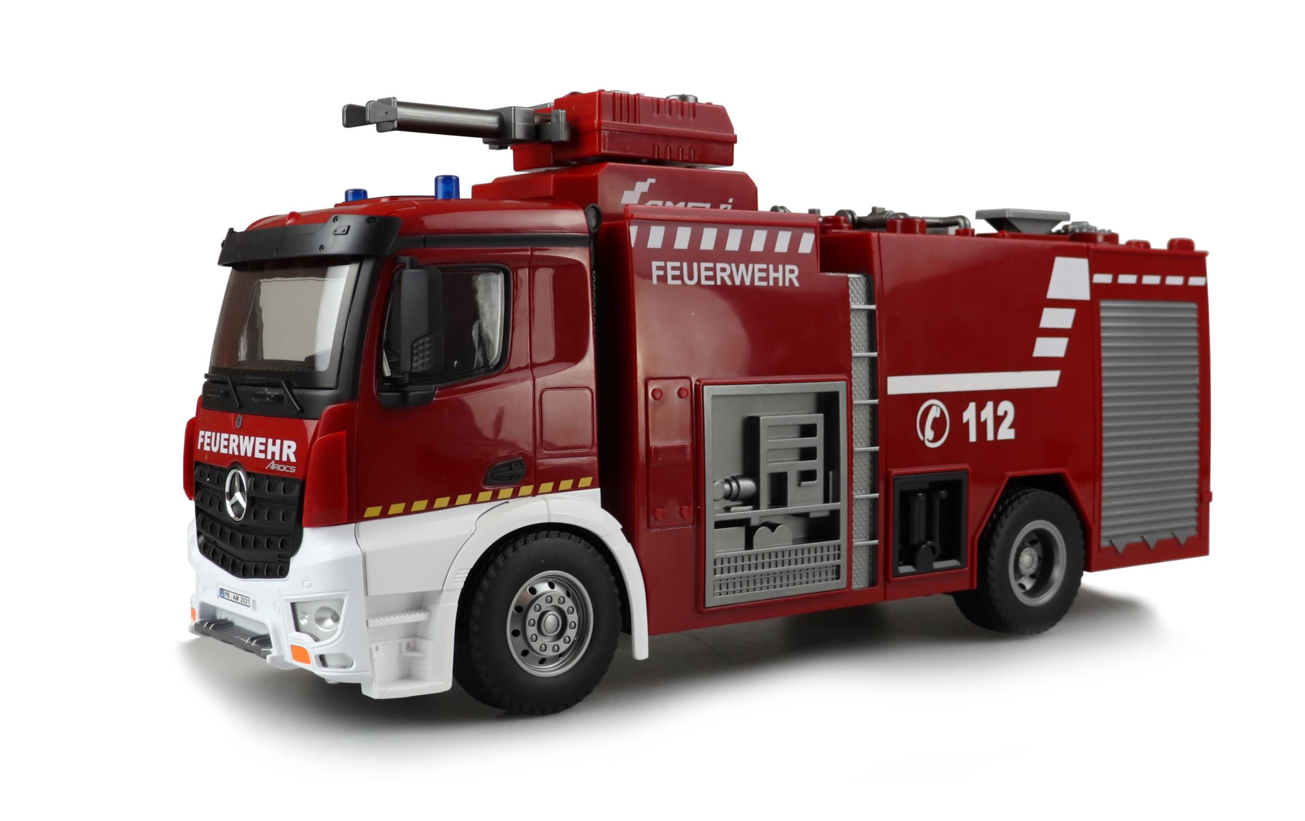 Amewi Arocs Feuerwehr Löschfahrzeug RTR, 1:18