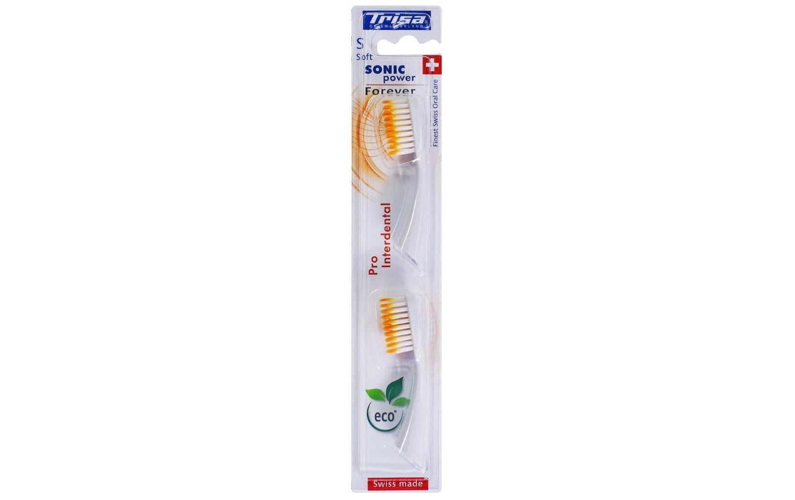 Trisa Ersatzbürste zu Pro Interdental Soft 2 Stk., Sonic Power 2. Generation