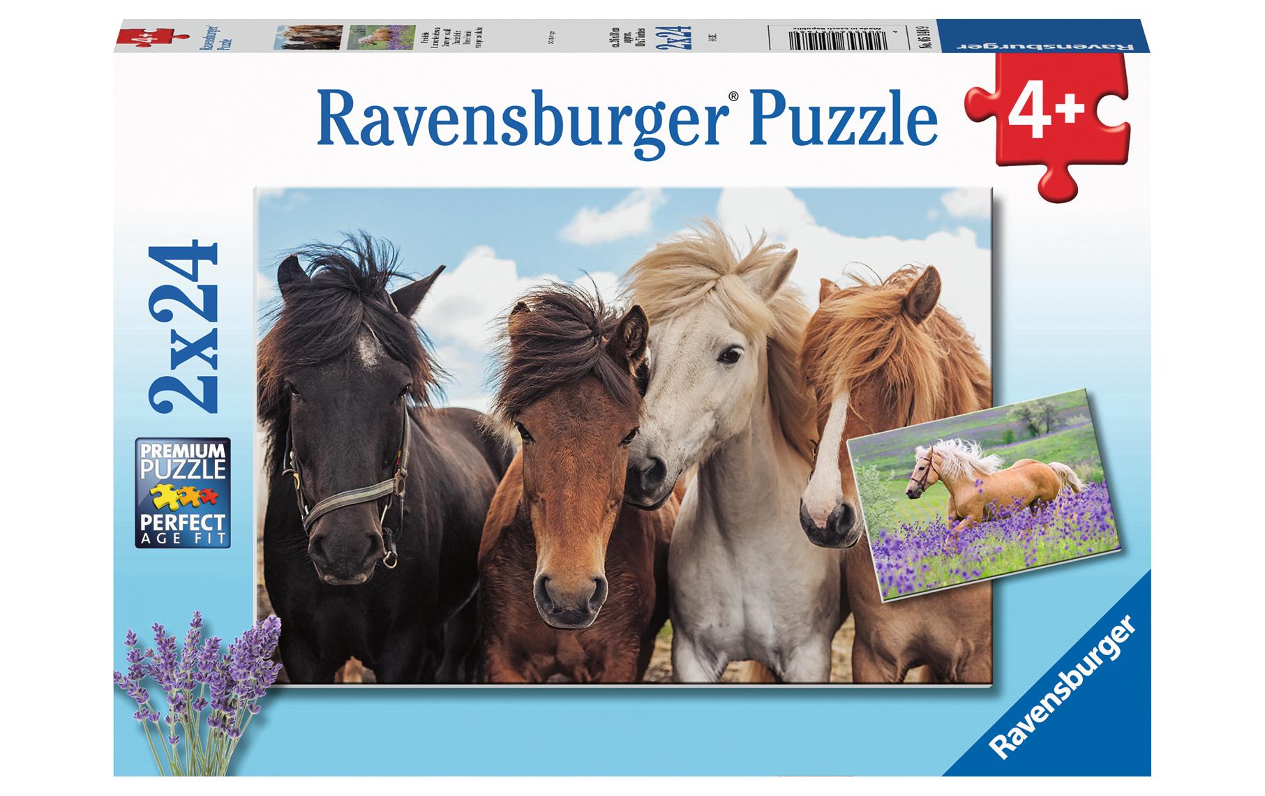 Puzzle Pferdeliebe 2 X 24 Teile, Alter: 4+