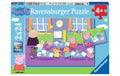 Puzzle PP: Peppa Pig in der Schule 2 X 24 Teile, Alter: 4+