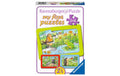 Puzzle Kleine Gartentiere 3x6 Teile, Alter: 2.5 J., Alter: 2,5