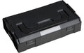 L-BOXX Mini opak schwarz mit anthrazitgrauen Schnappern
