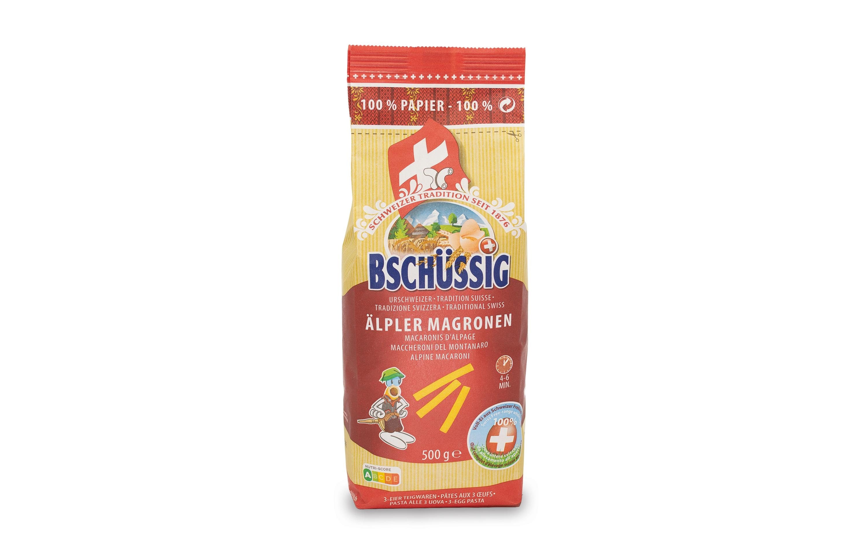 BSCHÜSSIG Älpler Magronen 500g