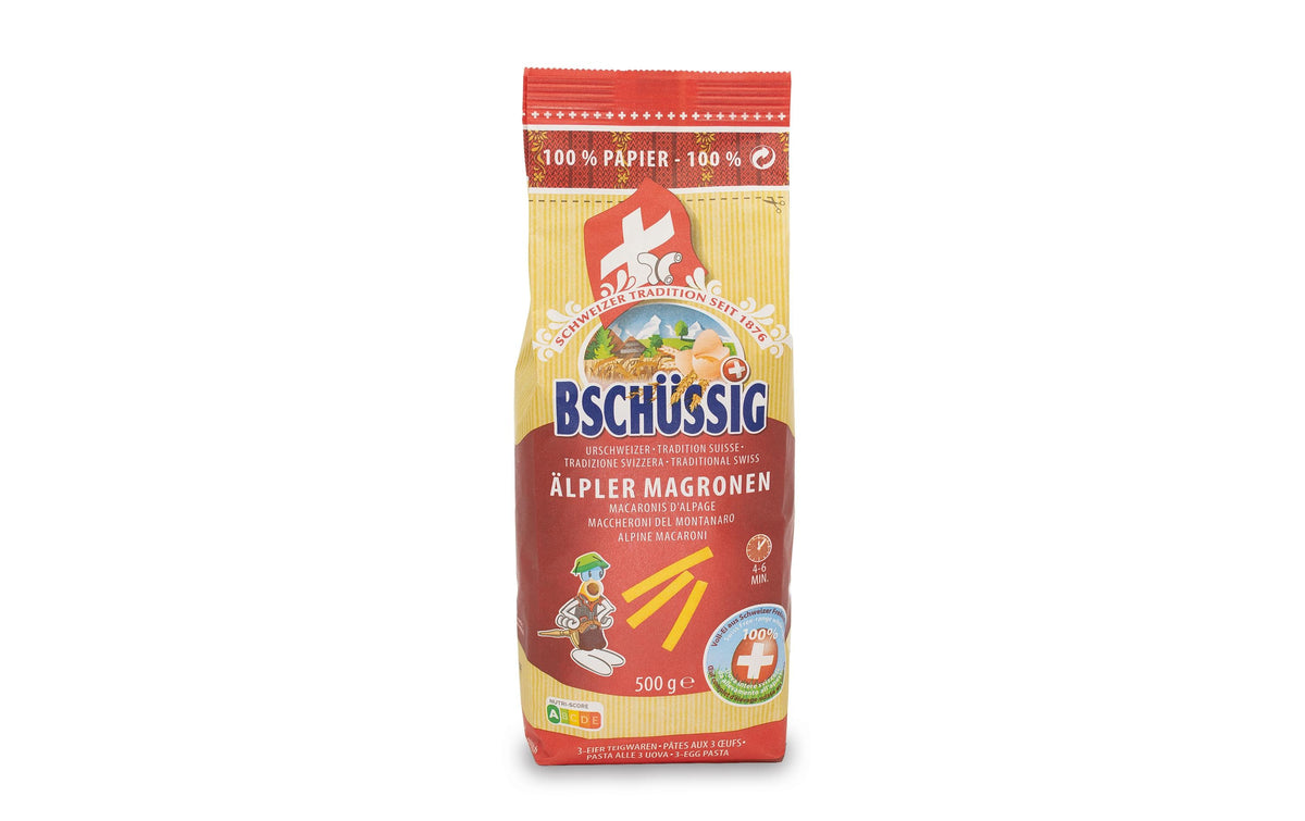 BSCHÜSSIG Älpler Magronen 500g