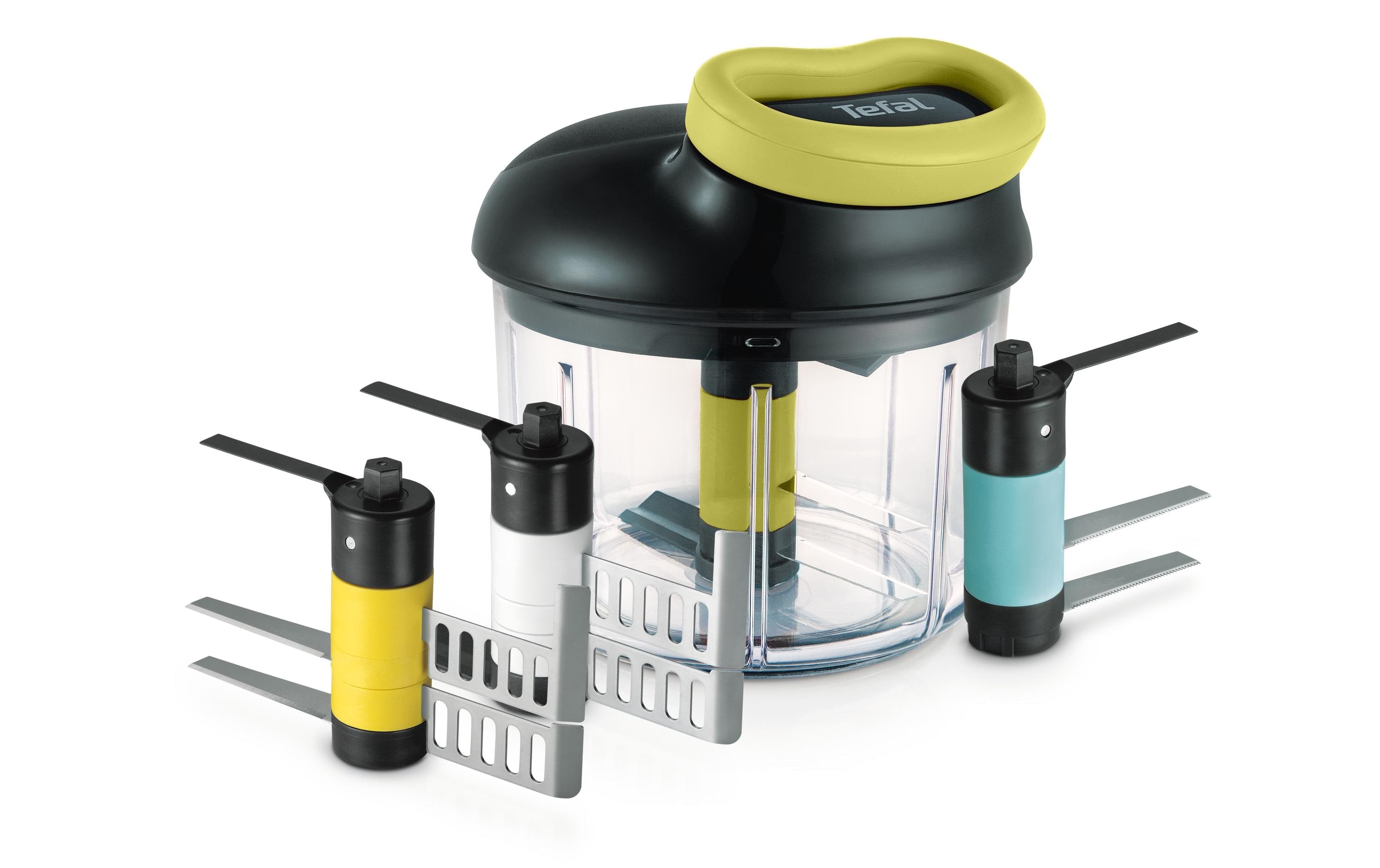 Tefal 5 Sekunden Zerkleinerer 900ml manuell, mit 4 Einsätzen