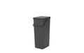 Brabantia Sort & Go Recyclingbehälter Inhalt 40 Liter, grey