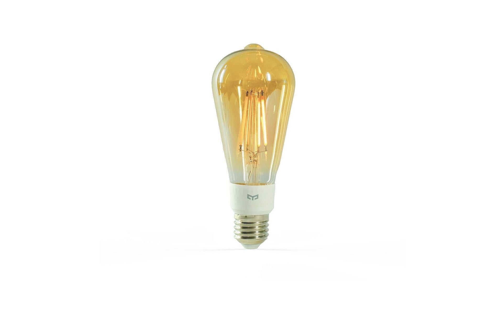 Smart LED Filament Lampe (Kolbenform) 6W, E27, 25-500lm, 2000K