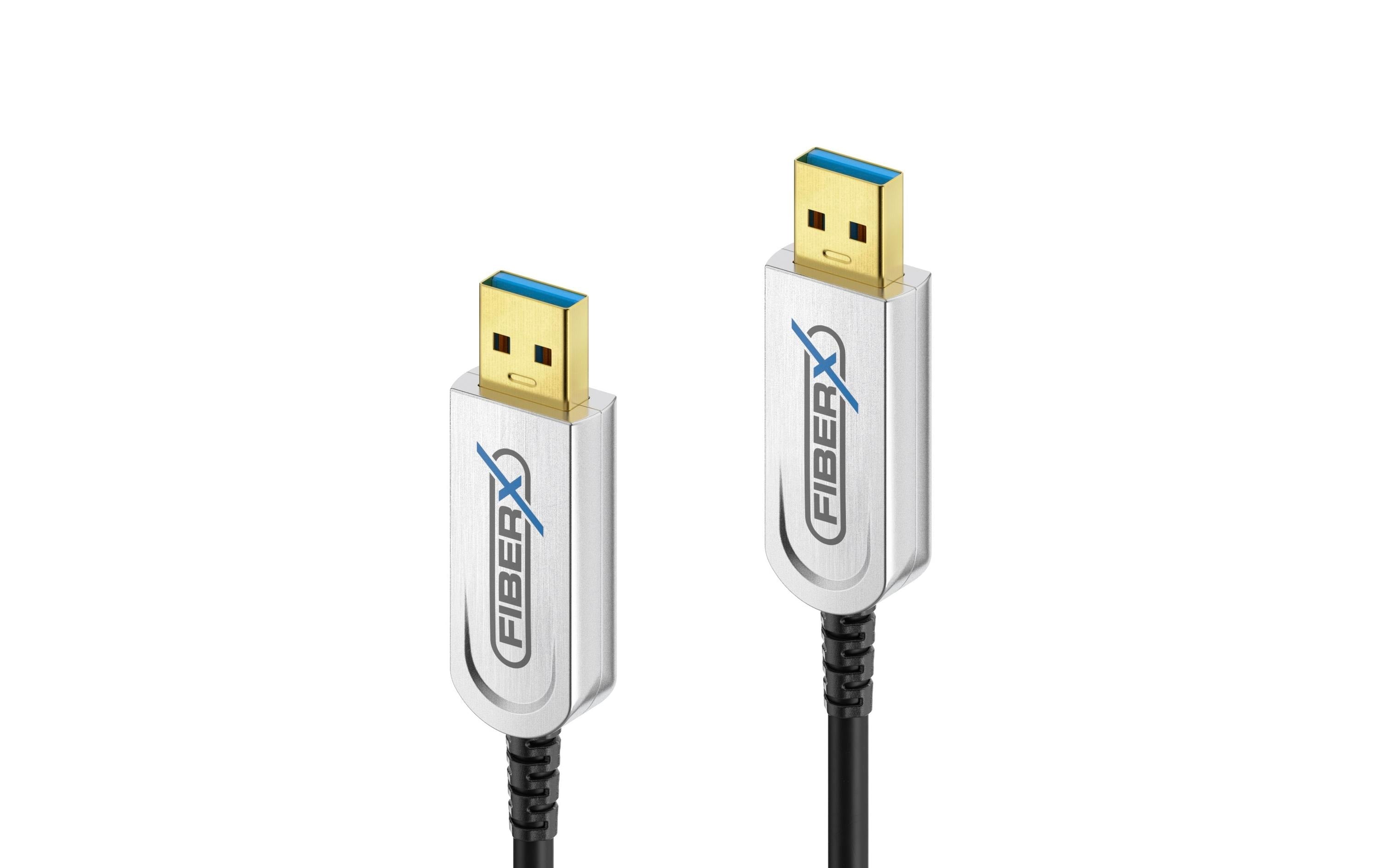 FiberX FX-I540-040 AOC Kabel, USB3.1, USB-A/USB-A, 40m