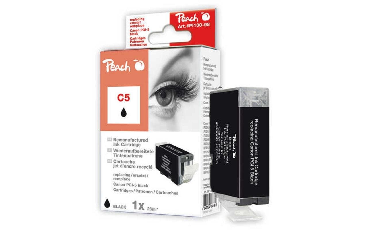 Peach Tinte Canon PGI-5, 0628B001 26 ml, black