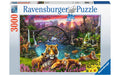 Puzzle Tiger in paradies.Lagune 3000 Teile, Alter: 14+