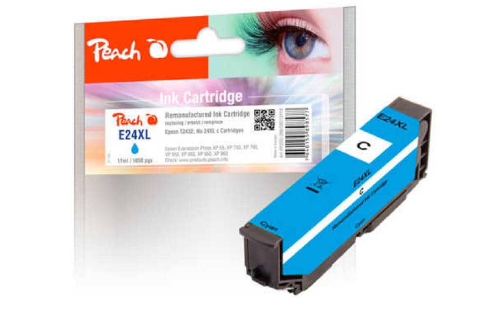 Peach Tinte Epson T2432, No 24XL 11 ml, cyan