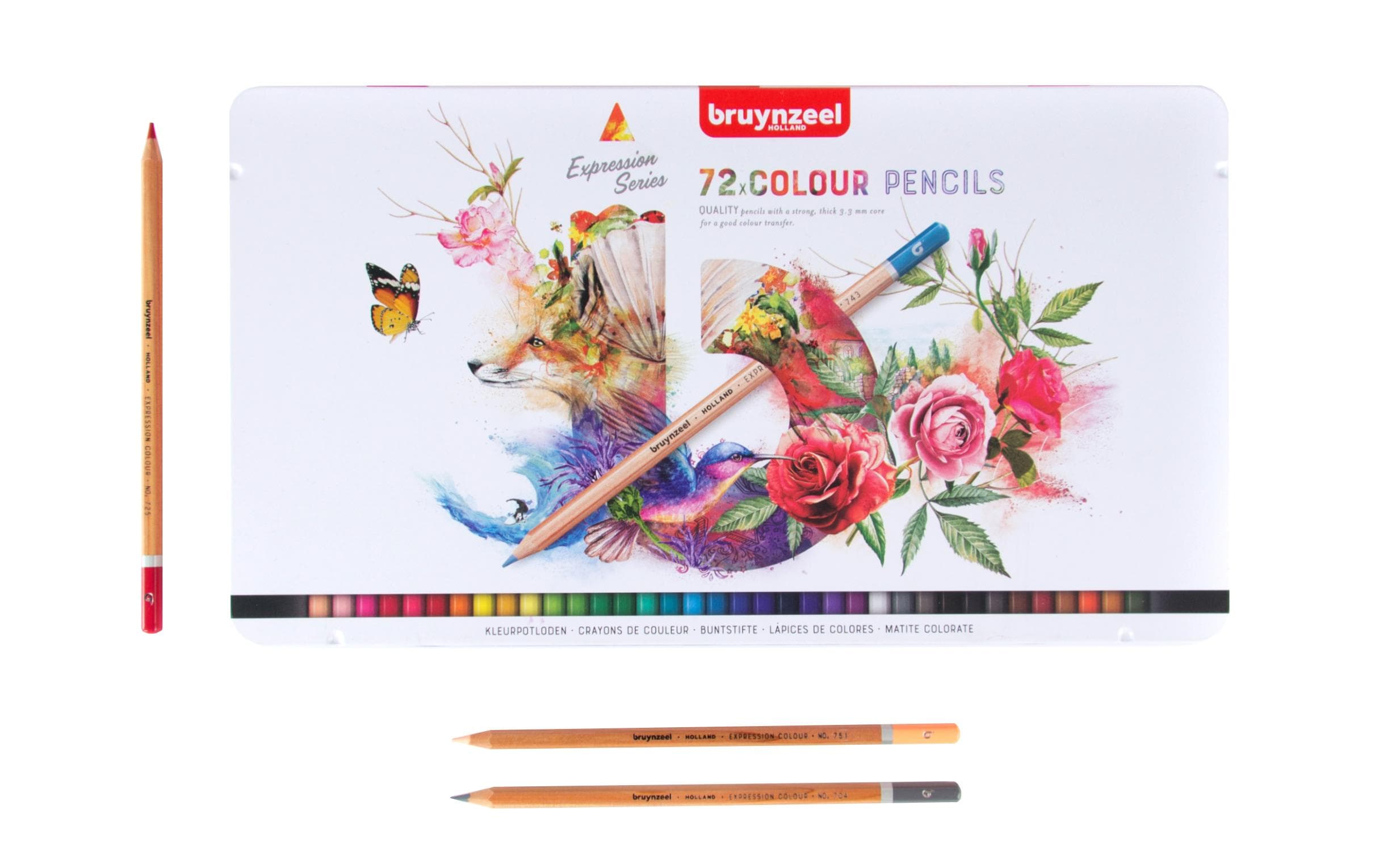 Bruynzeel Farbstifte Expression Colour 72 Stück im Metalletui