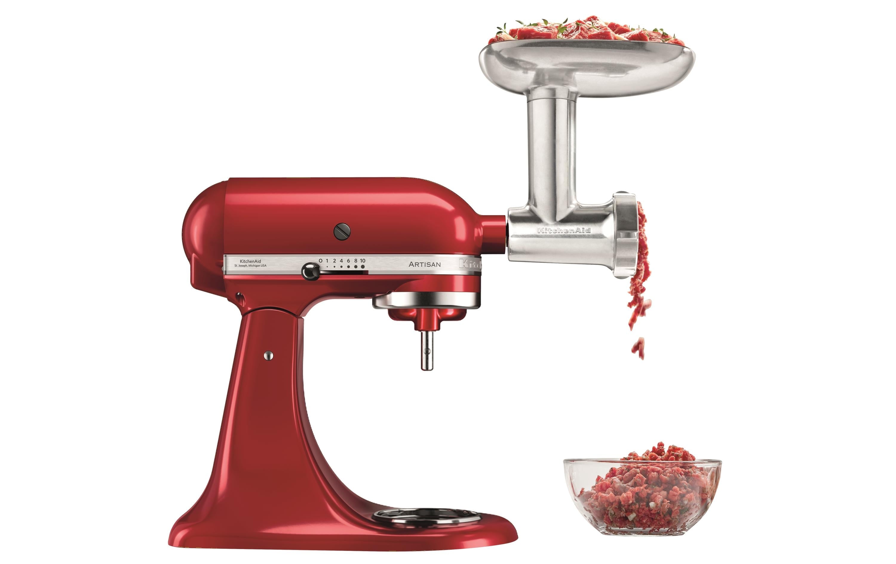 KitchenAid Fleischwolf Metall zu Küchenmaschine Kitchenaid