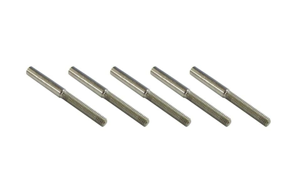 Löthülse für Gabelkopf M3 5 Stück / 2.8 mm Innendurchmesser