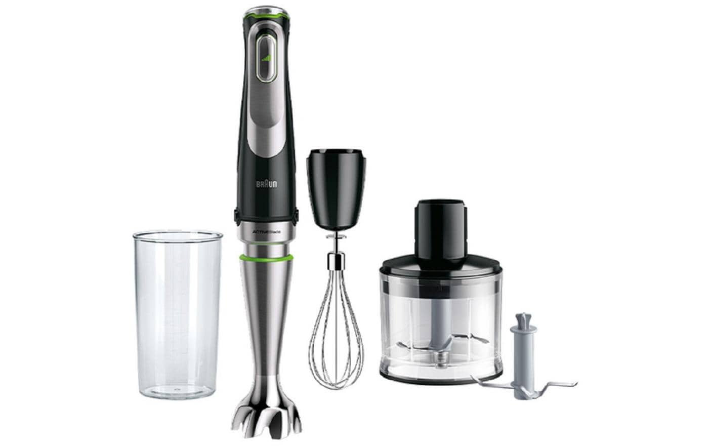 Braun Stabmixer MultiQuick 9, MQ9135XI 1200 Watt, ACTIVE Blade Technologie