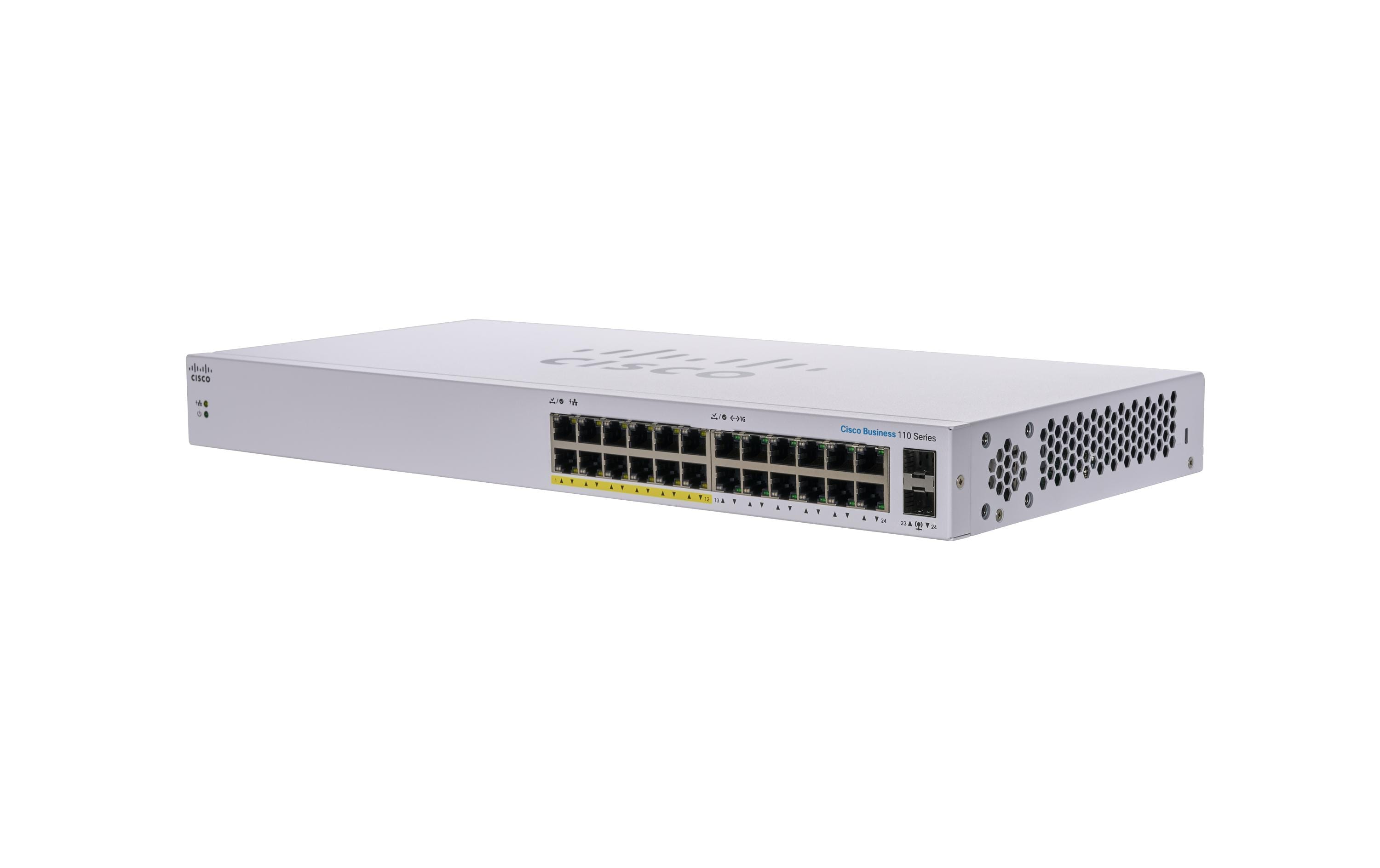 Cisco CBS110-24PP: 24 Port Switch