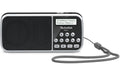 TechniSat Viola 3, schwarz, Portable Radio DAB+, LED Taschenlampe