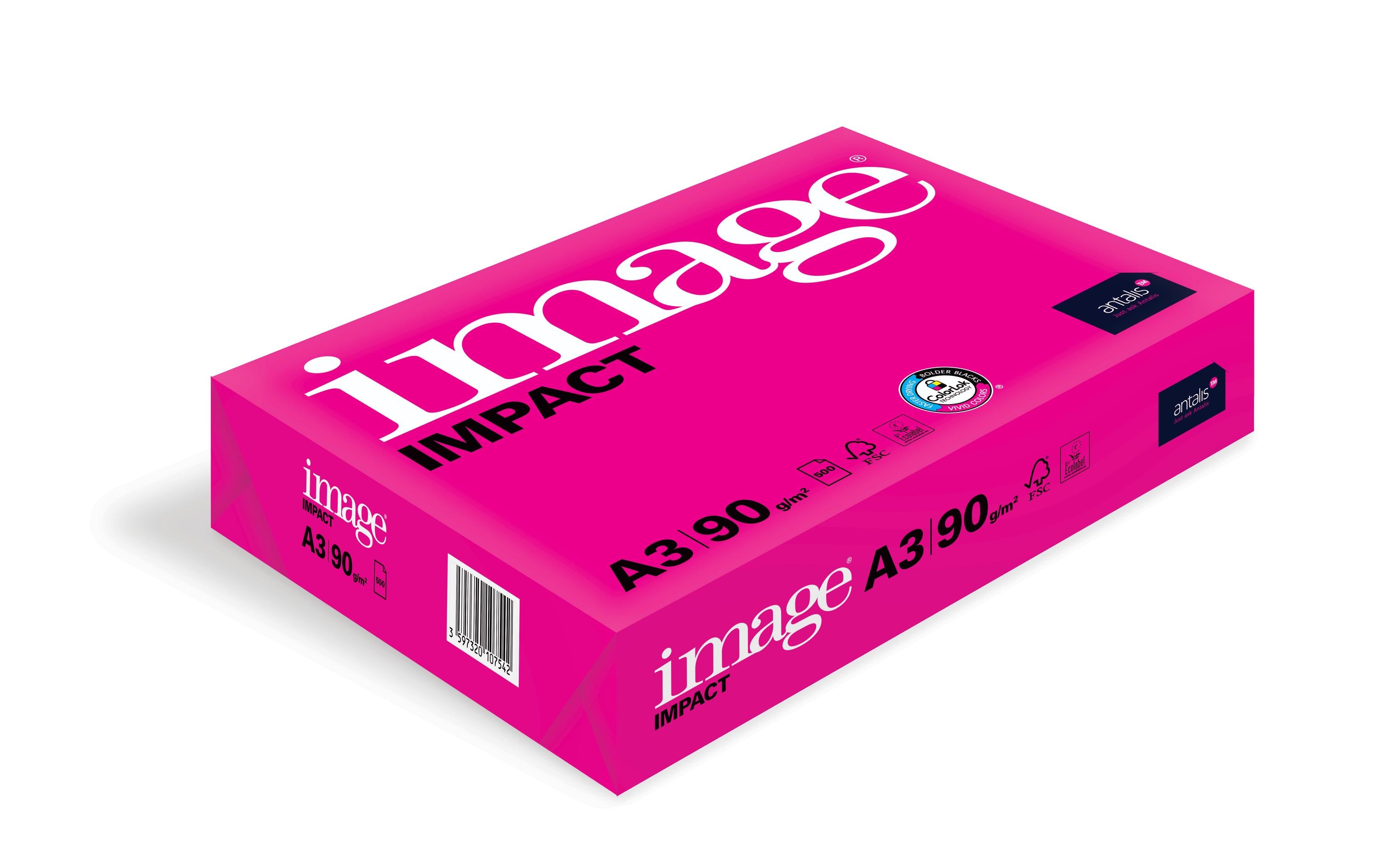 Image Kopierpapier Image Impact A3, 90 g/m², 500 Blatt