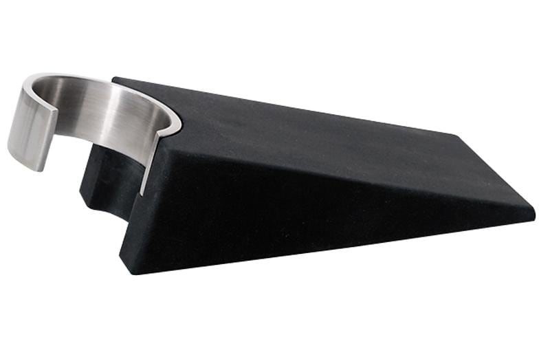 Blomus Türstopper Wedo, Keil 12x5x3 cm (LxBxH), Edelstahl, Gummi
