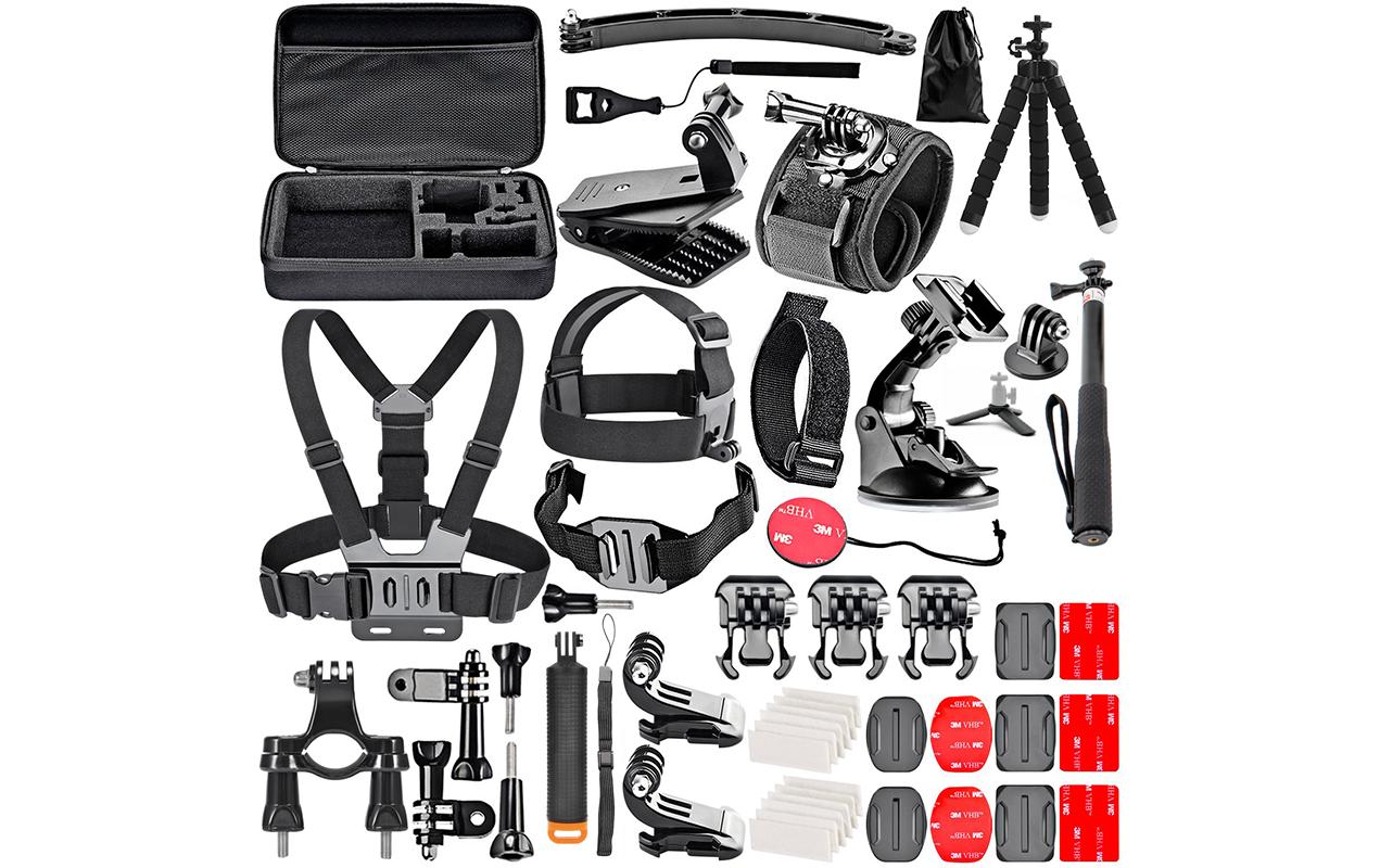 FTM Actioncam Zubehör-Set 50-tlg.