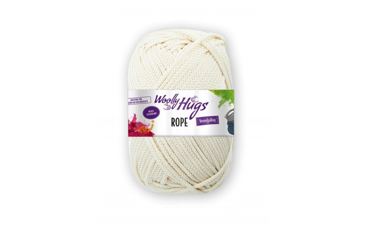 Wolly Hugs Rope Garn natur 100% Polyester, 200 g, 140m