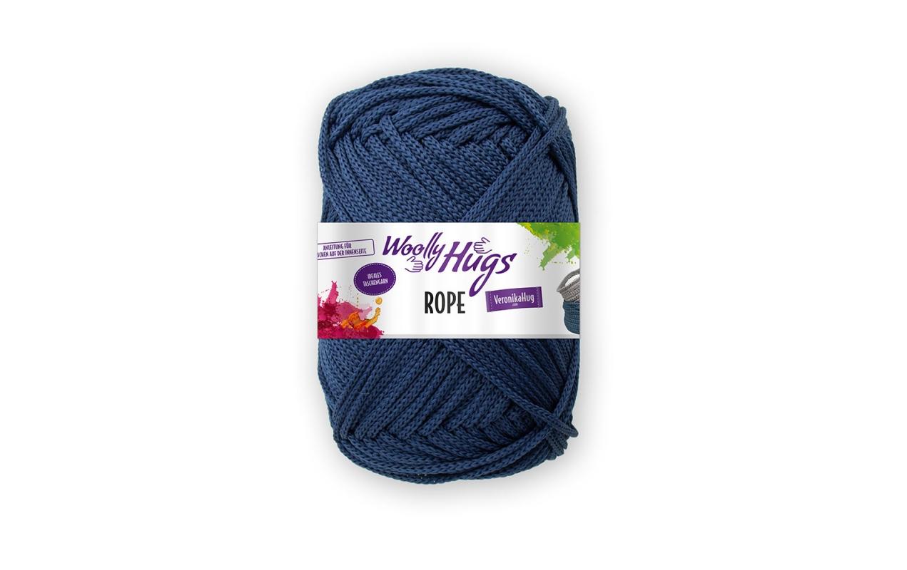 Wolly Hugs Rope Garn marine 100% Polyester, 200 g, 140m