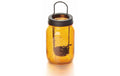 Balthasar Jar mit Teelichteinsatz 8.5x18.5 cm, orange