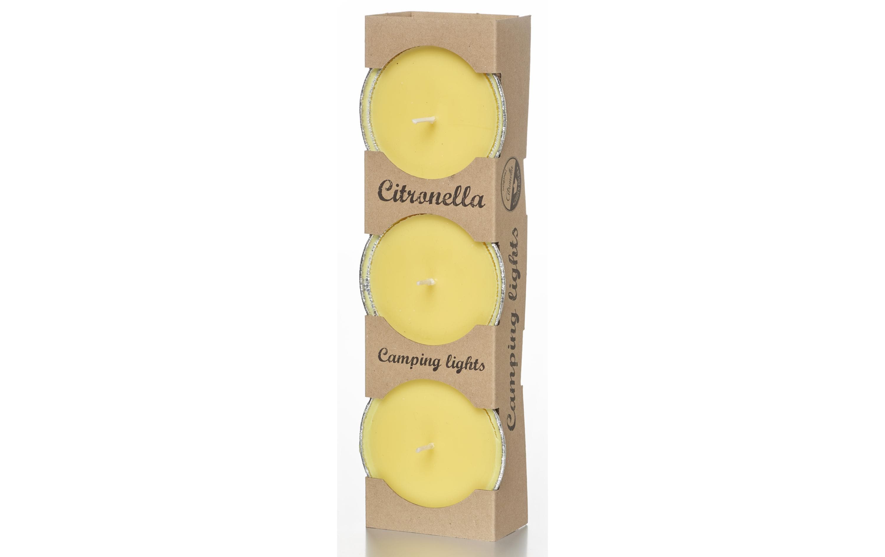 Balthasar Camping Lights Citronella gelb 8x3.5 cm