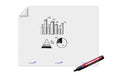 Legamaster MagicChart Flipchart 90x120cm statische Haftung auf glatten Oberflächen