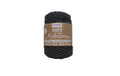 Glorex Textilgarn Makramee Rope gedreht 3mm, 250g, anthrazit