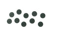 Nobo Magnet rund 24mm, 10 Stk. für bis zu 4 Blatt, schwarz